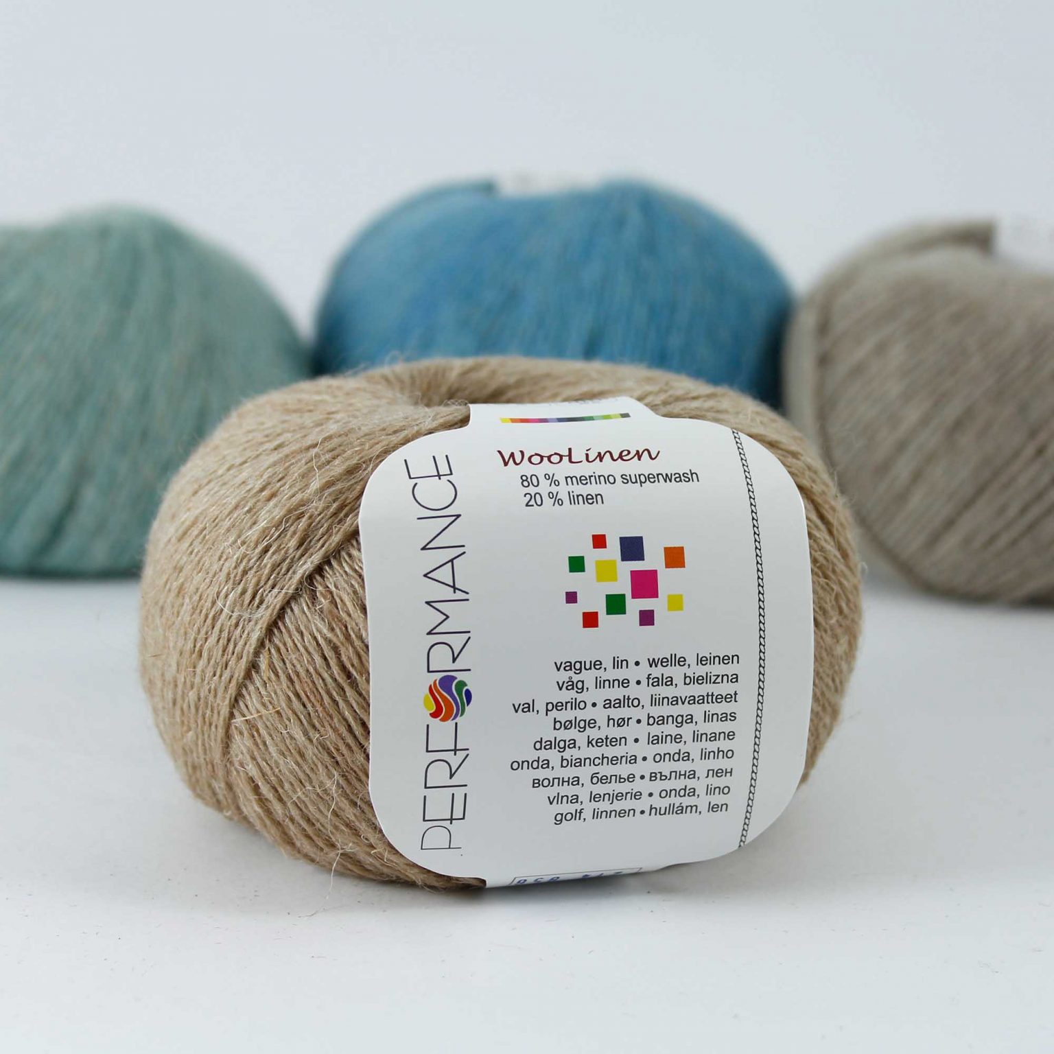 Linen Blend Yarn for Knitting & Crochet PERFORMANCE YARN